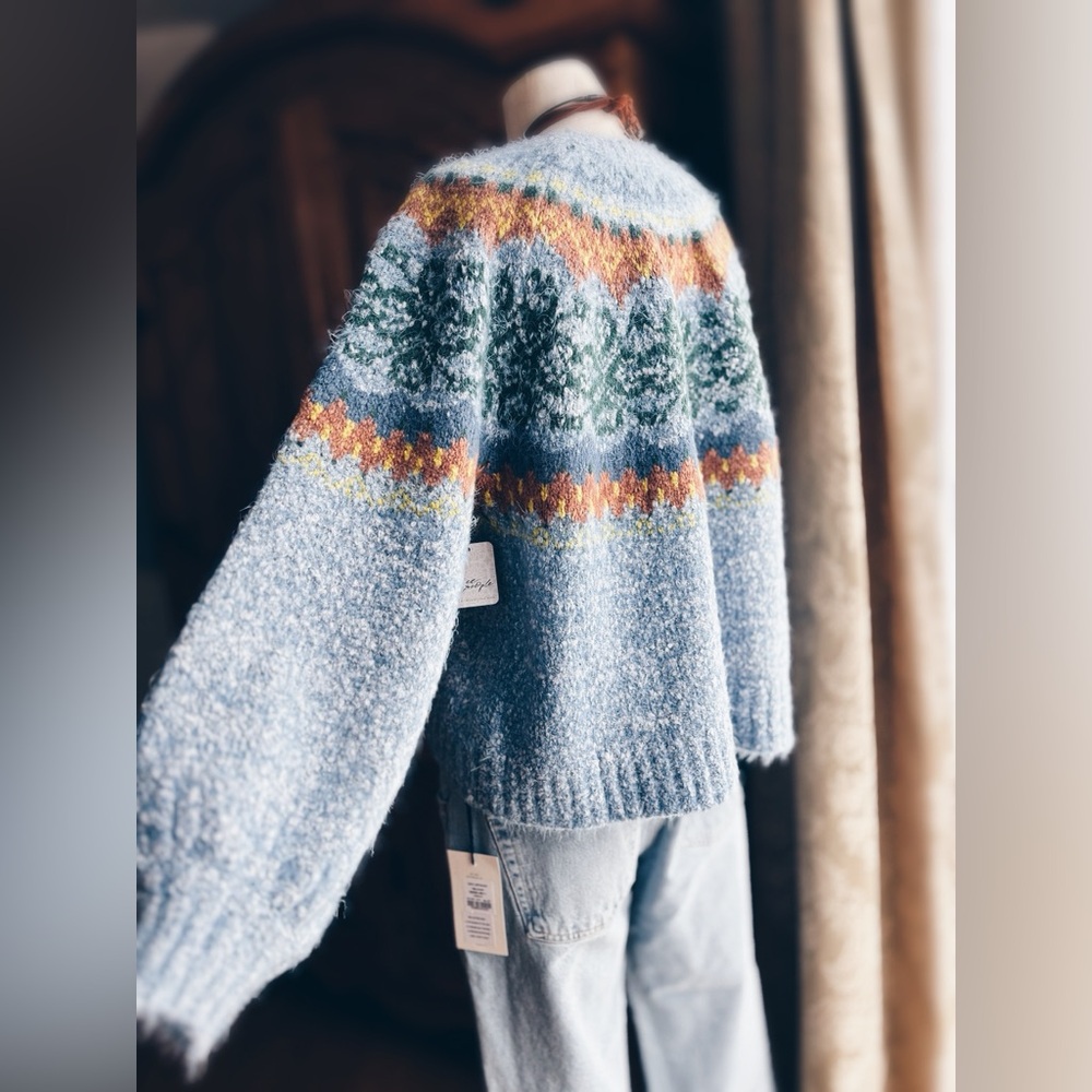 Free People Festive Frost Sweater - Picture 15 of 16